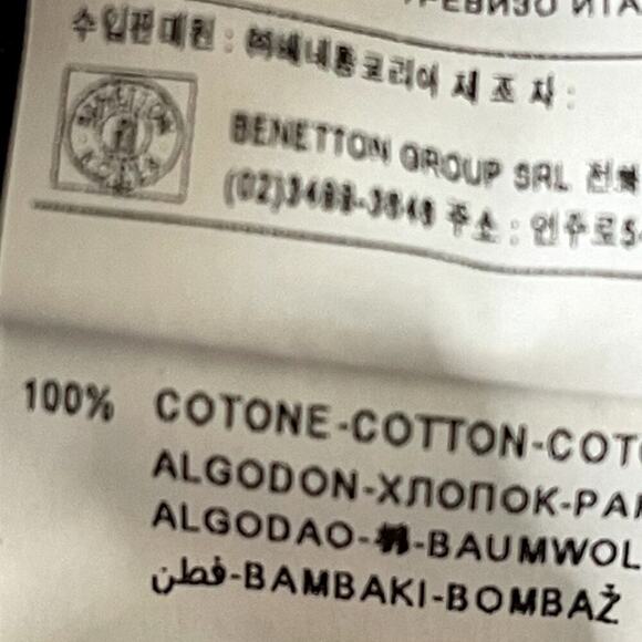 SISLEY  LONG SLEEVE  MEN'S DENIM SHIRT SIZE XXL‎ - Picture 8 of 8